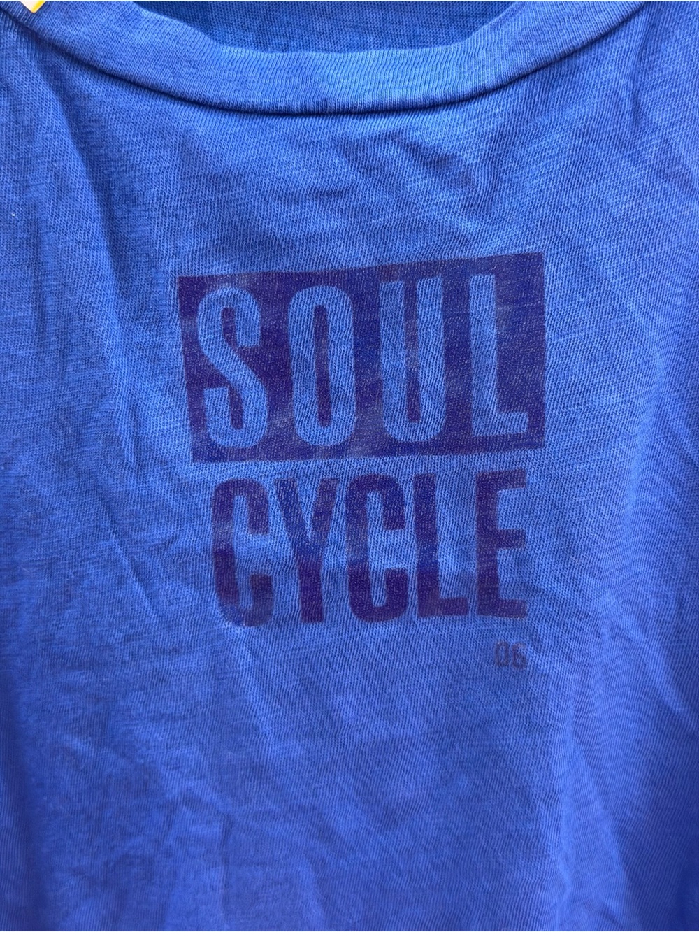 SoulCycle Women’s Royal Blue Flow Tank Top large - Picture 3 of 5